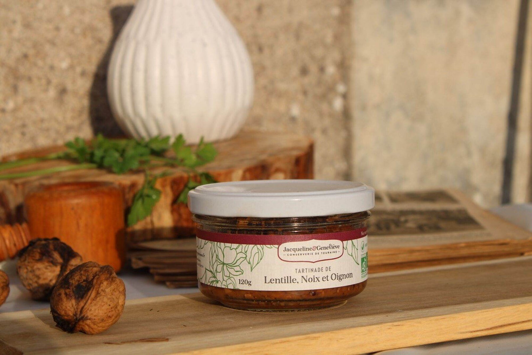 Organic Lentil, Walnut & Onion Spread – Vegan & Artisanal