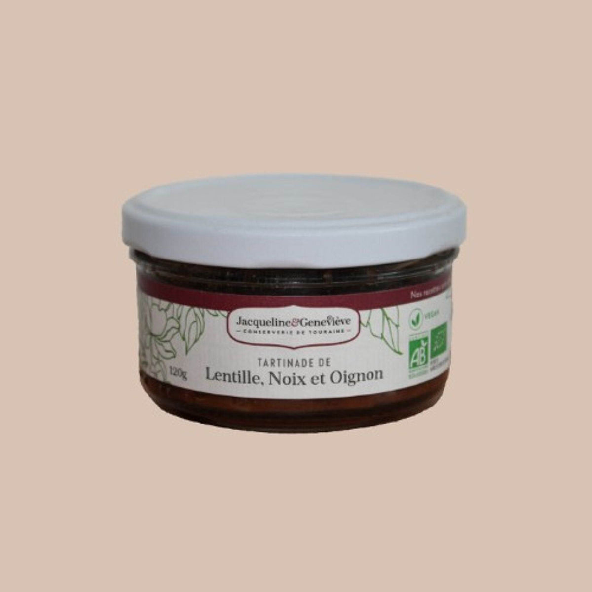 Organic Lentil, Walnut & Onion Spread – Vegan & Artisanal