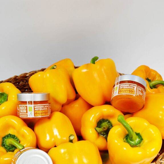 Organic Yellow Pepper Jam – Sweet & Vegan Delight