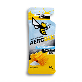 Gel énergétique AEROBEE au miel et au sel LIQUIDE