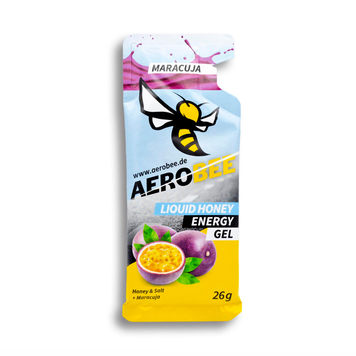 Passionsfrucht FLÜSSIG | AEROBEE Energie Gel