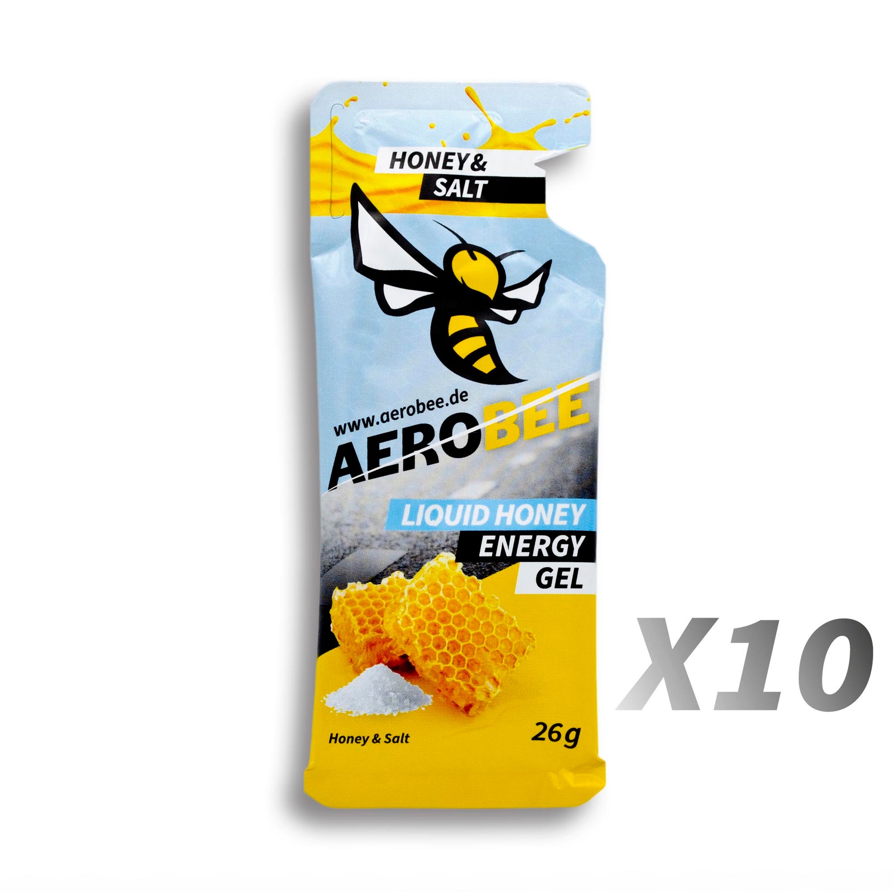 Honey & Salt LIQUID | AEROBEE Energy Gel