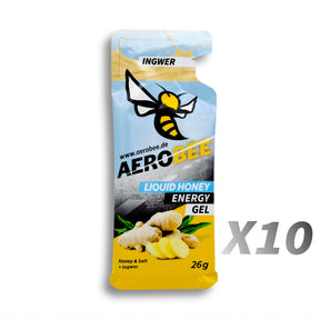 Ginger LIQUID | AEROBEE Energy Gel