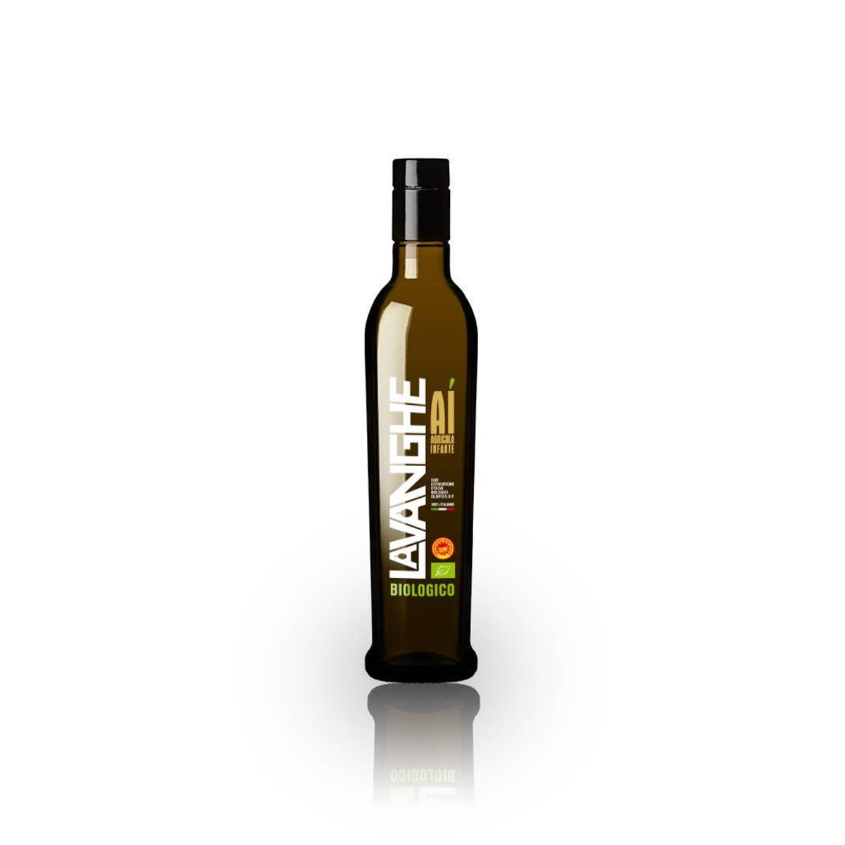 Bio-Olive Oil Extra Vergine DOP Cilento "Lavanghe" 500 ml | Organic, Superior Category Olive Oil