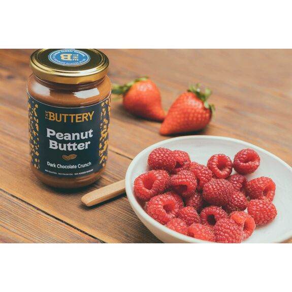 Gourmet Dark Chocolate Crunch Peanut Butter – Hi-Oleic, Small-Batch Goodness