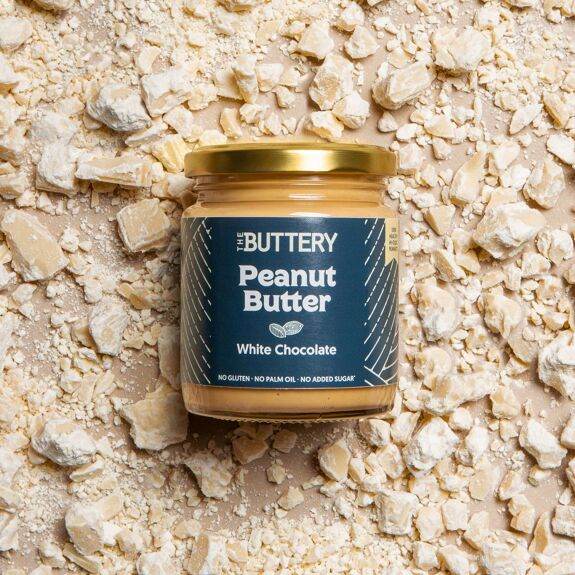 Gourmet White Chocolate Peanut Butter | Silky Smooth & Artisanal Blend