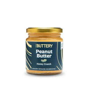 Gourmet Honey Crunch Peanut Butter | Organic Orange Blossom Honey & Crunchy Nibs