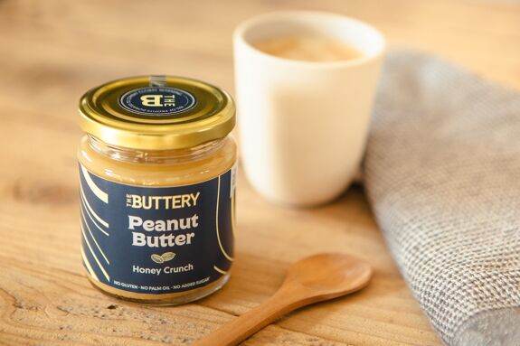 Gourmet Honey Crunch Peanut Butter | Organic Orange Blossom Honey & Crunchy Nibs