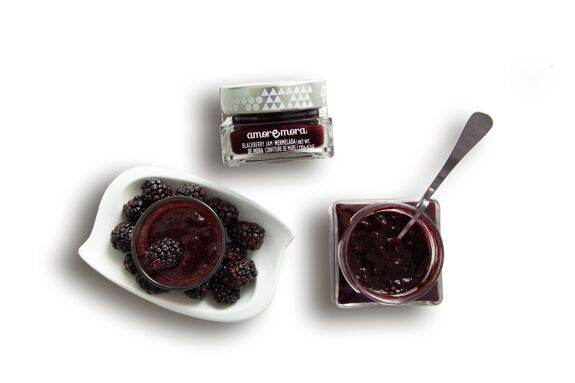 Organic Blackberry Jam – 85% Fruit, Low Sugar | Artisanal & Eco-Friendly Preserve