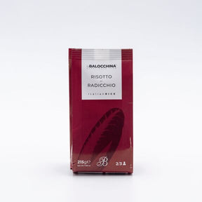 Radicchio Risotto 215g in Recyclable Paper | Quick & Easy, Gluten-Free Italian Tradition