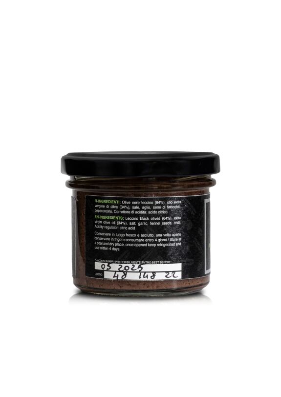 Organic Leccino Olive Pâté 125g | Authentic Italian Olive Spread