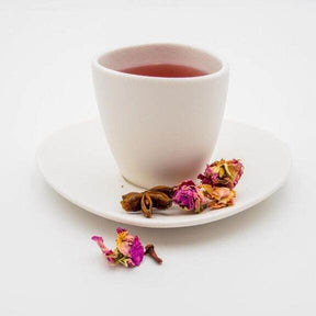 Pink Label Tea – RoseTulips | Blissful Berry & Cocoa Herbal Blend