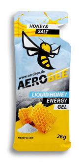 Gel énergétique AEROBEE au miel et au sel LIQUIDE