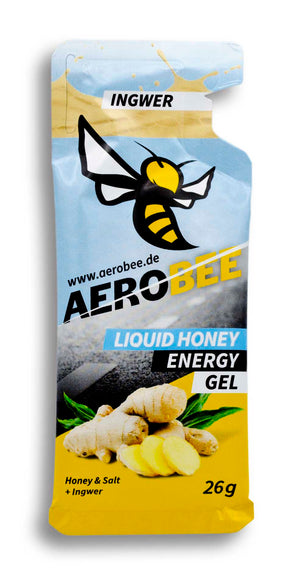 Ginger LIQUID | AEROBEE Energy Gel