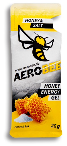 Gel énergétique AEROBEE au miel et au sel CLASSIC