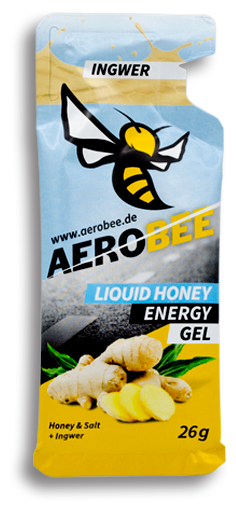 Ingwer FLÜSSIG | AEROBEE Energie Gel