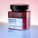 Confiture de fraises et basilic 