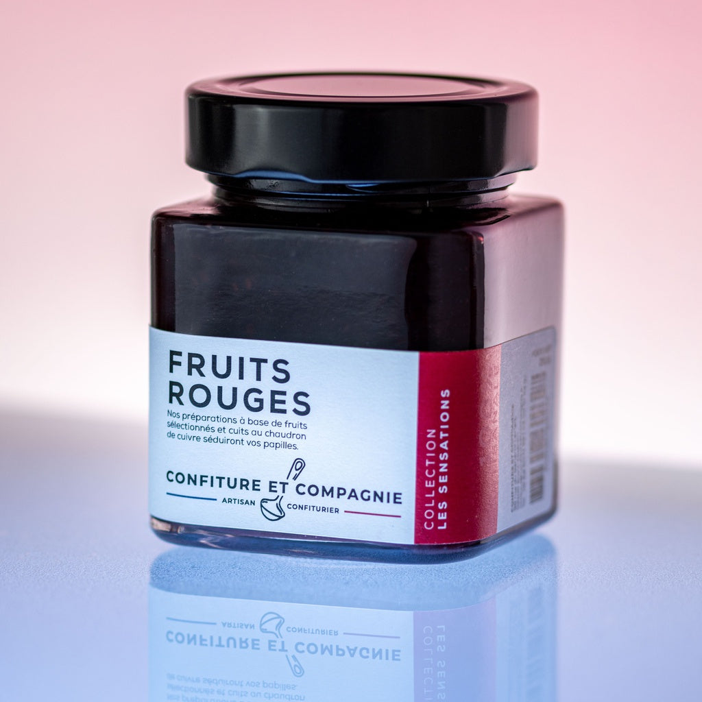 Confiture de fruits rouges 