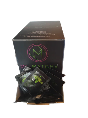 Mr.MATCHA Ceremonial Matcha Dispenser Box - 250 Sachets for Hospitality | Premium Quality