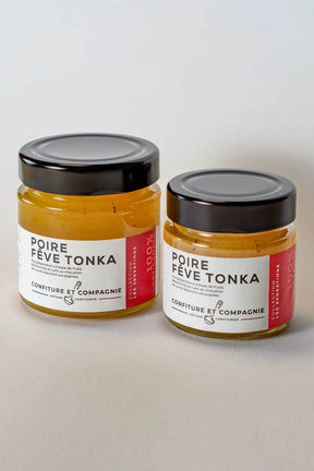 Confiture de poires et fèves de tonka 