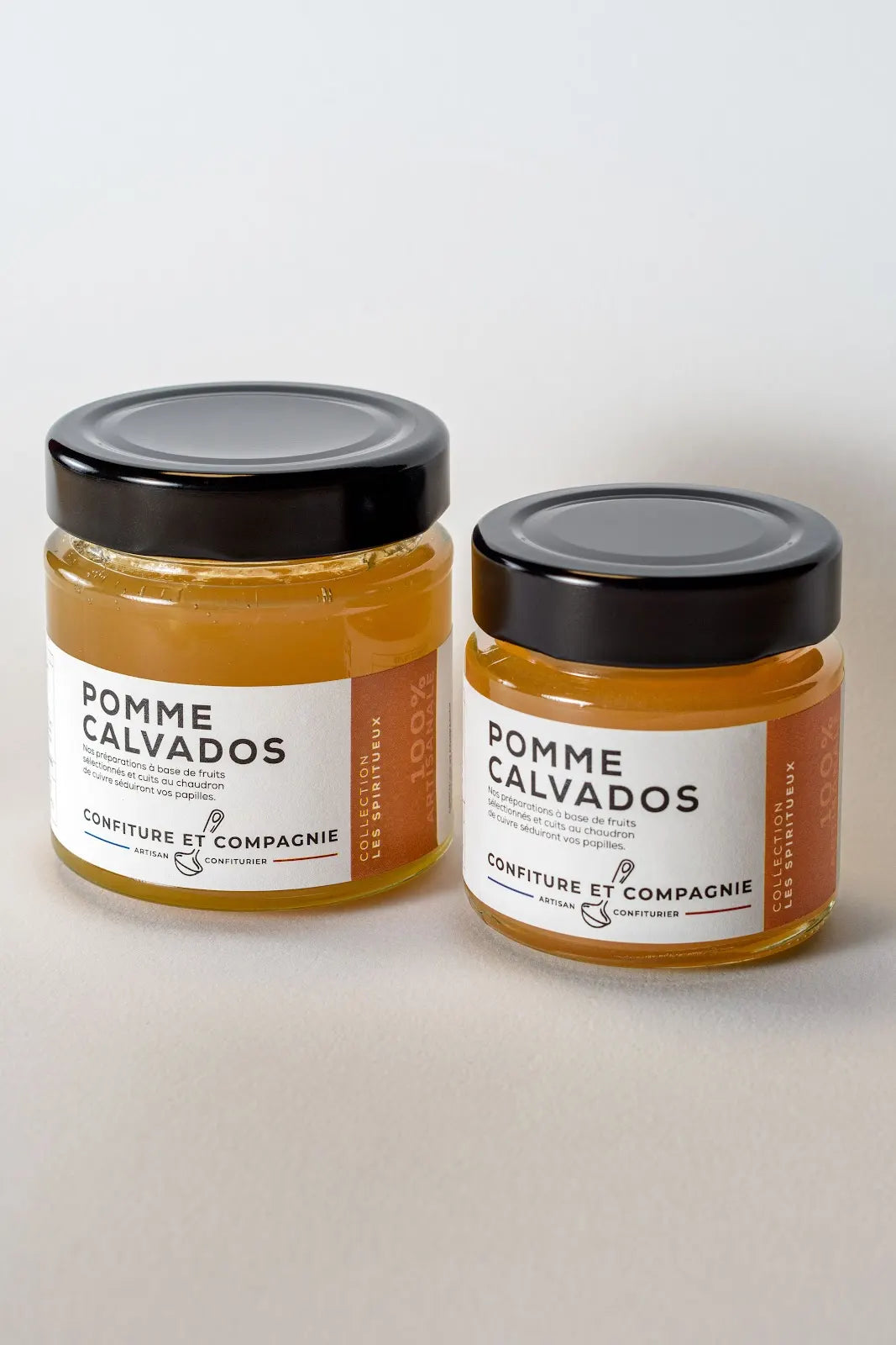 Confiture de pomme au Calvados 