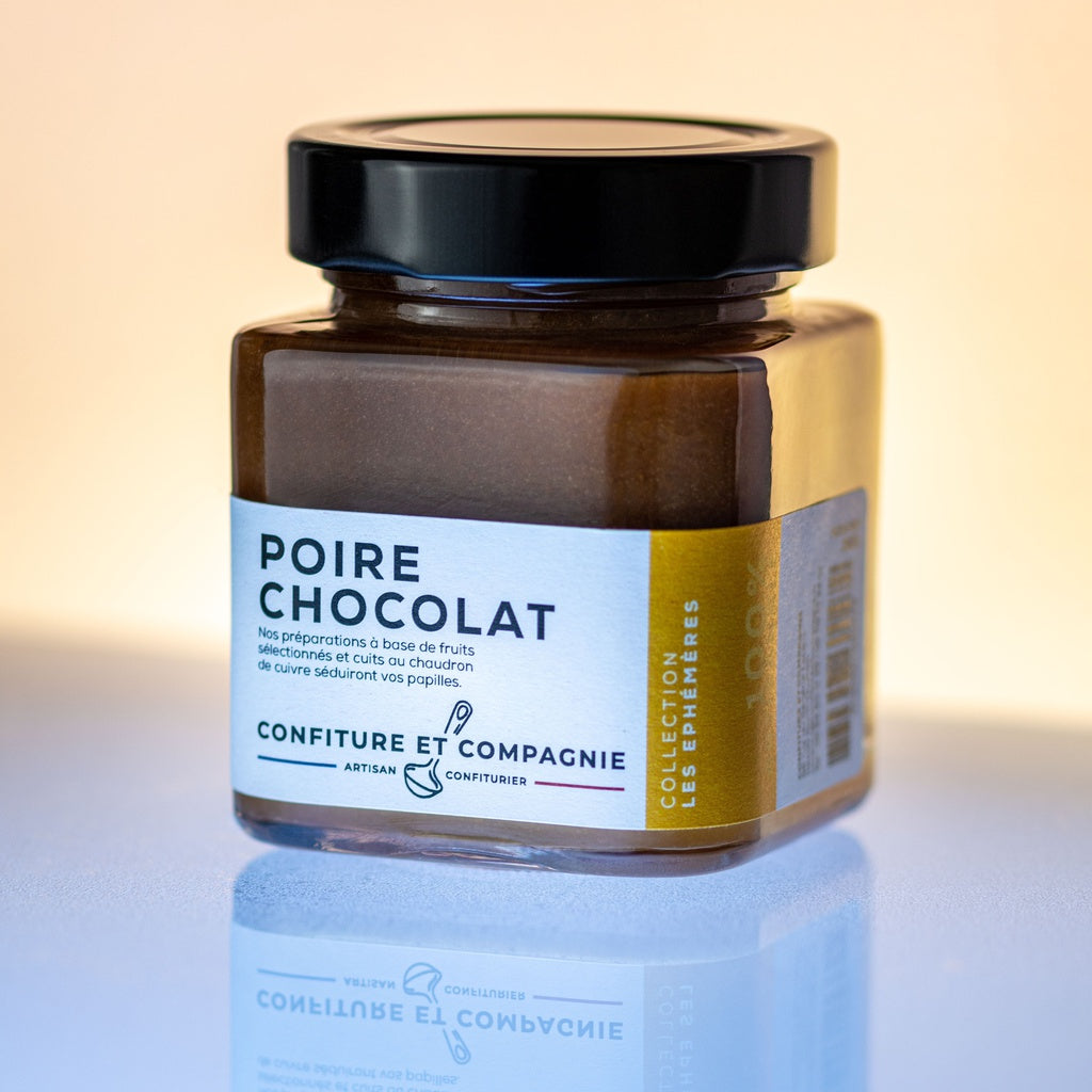 Confiture de poires au chocolat 