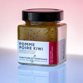 Confiture de pomme, poire et kiwi 