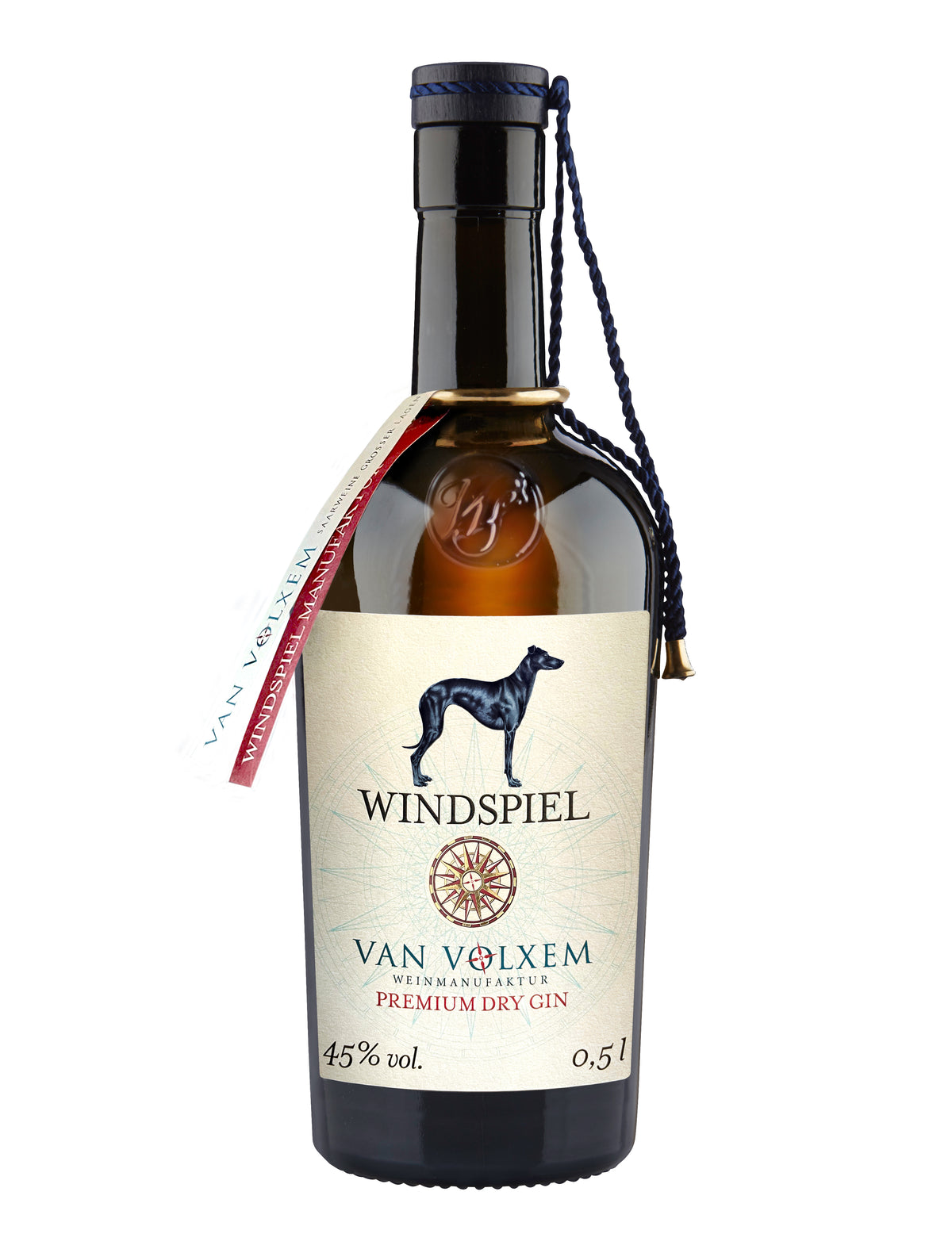 Windspiel Premium Dry Gin Van Volxem 45% vol. 0,5l