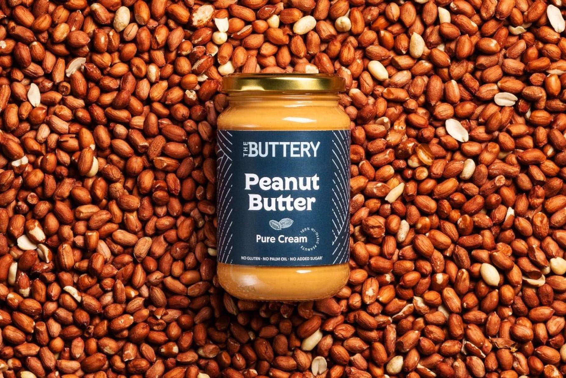 Gourmet Peanut Butter | Pure Cream – Smooth, Hi-Oleic, Small-Batch Perfection