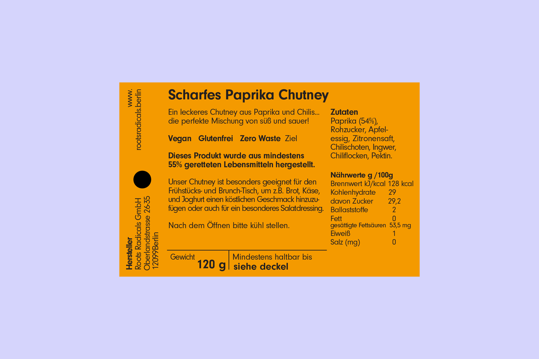 Scharfes Pfeffer-Chutney