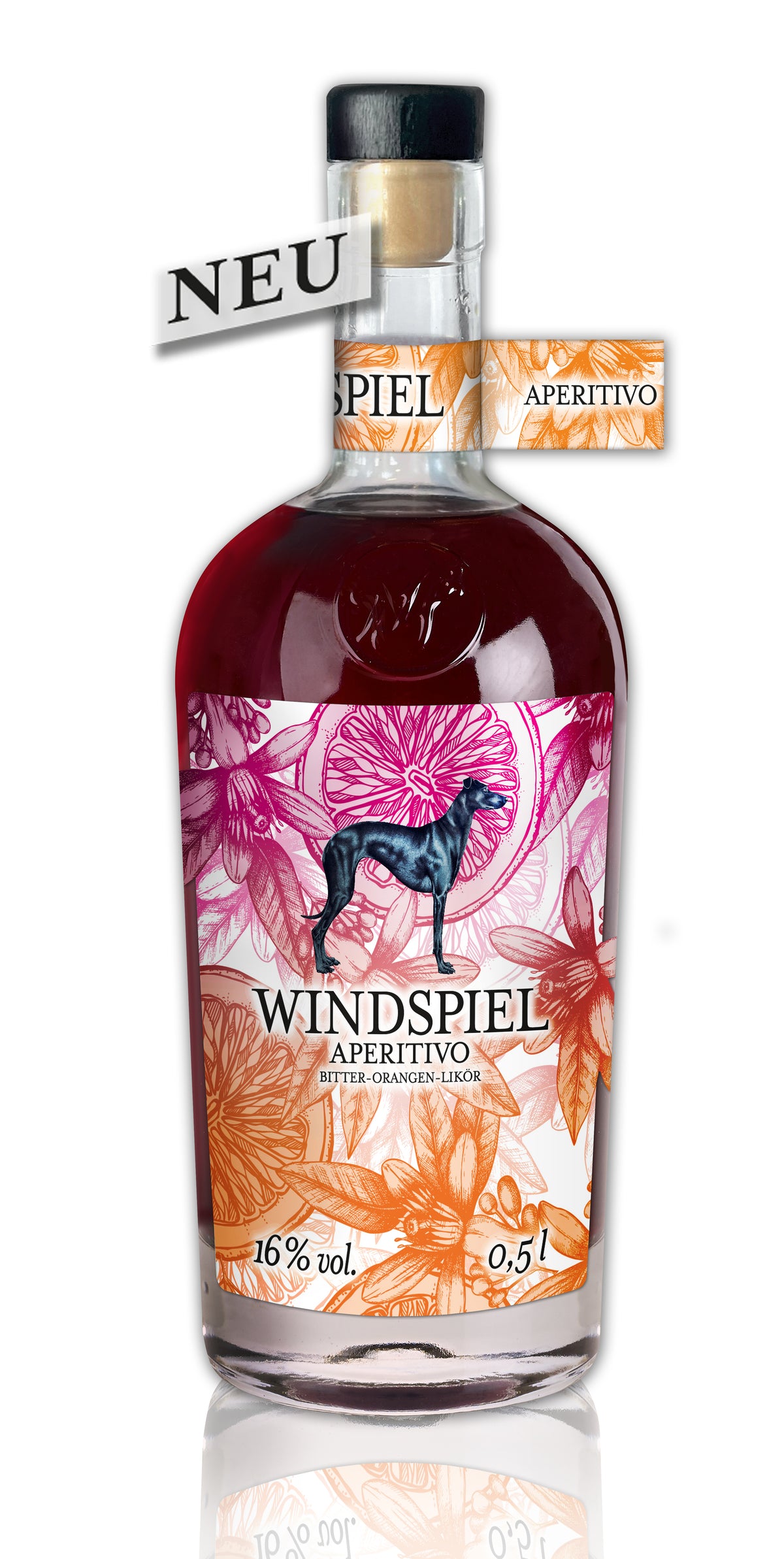 Windspiel Aperitivo Liqueur d'Orange Amère 16% vol. 0,5l