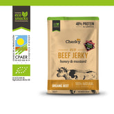 ECO · BEEF JERKY · HONEY & MUSTARD