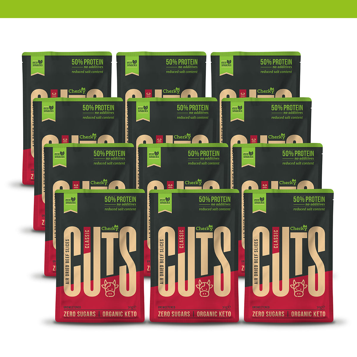 ECO · BILTONG CUTS · CLASSIC 30g