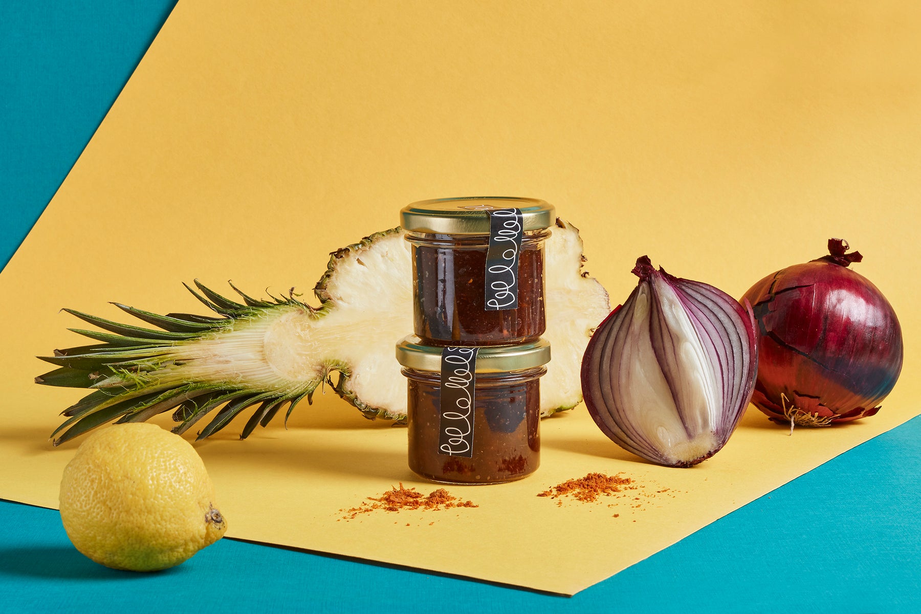 Chutney d'ananas fumé