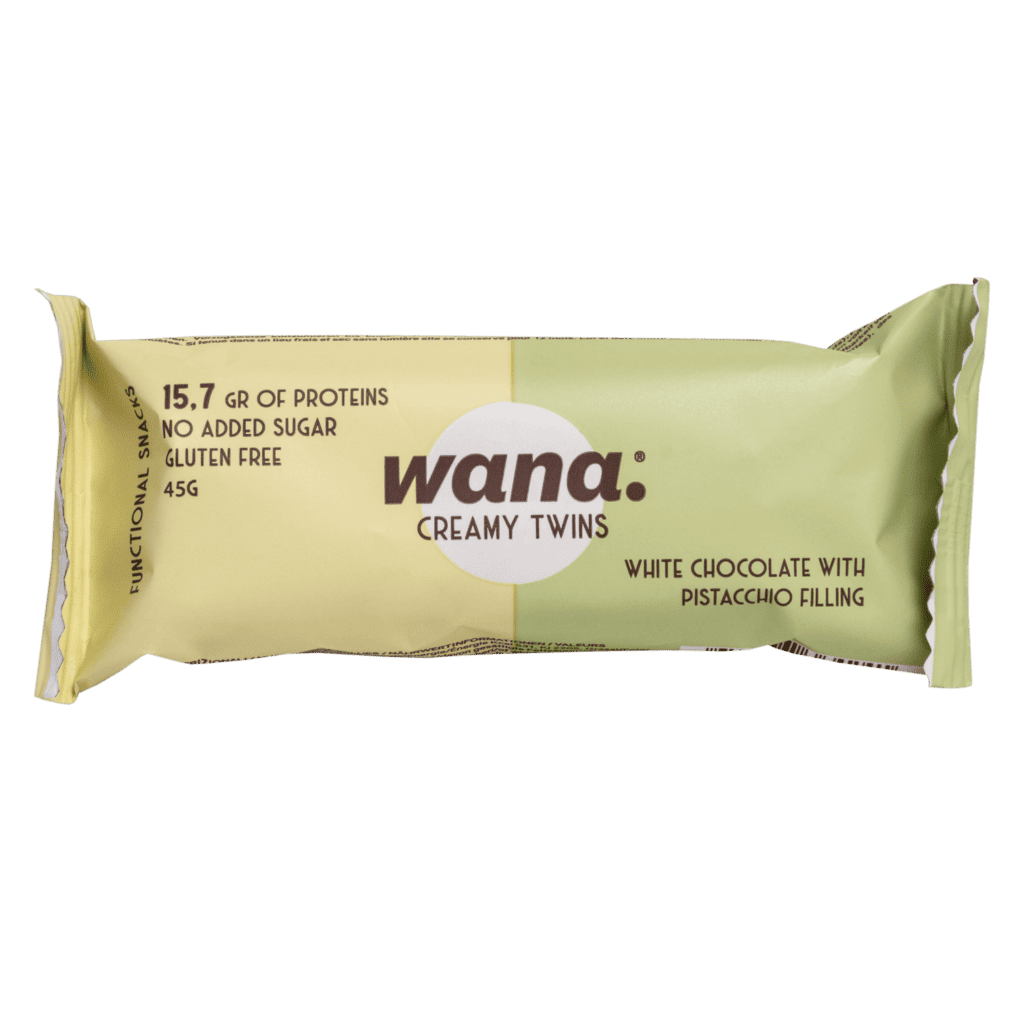 Creamy Twins – Pistachio with White Chocolate Coating Bites