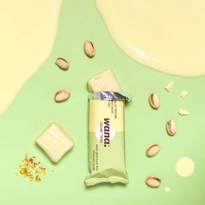 Creamy Twins – Pistachio with White Chocolate Coating Bites