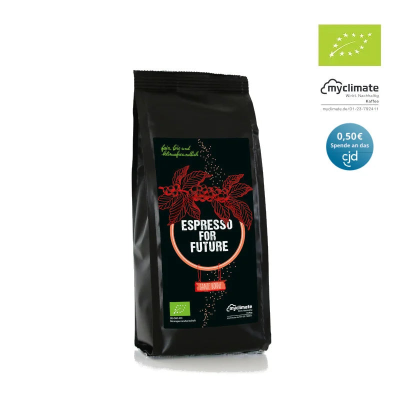 Espresso for Future (organic), 250g, whole bean