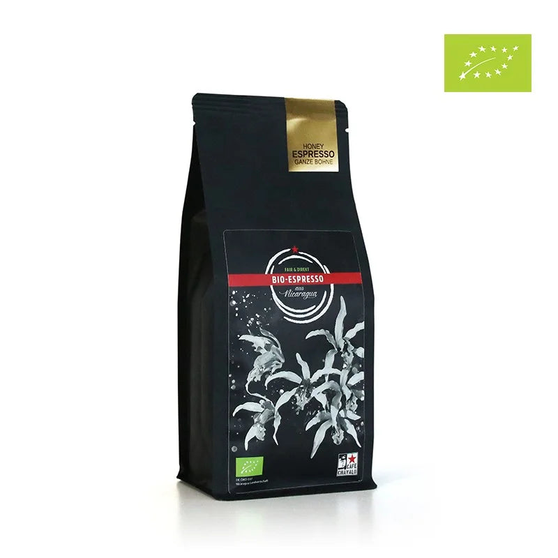 Espresso "Honey" (organic), 250g, whole bean