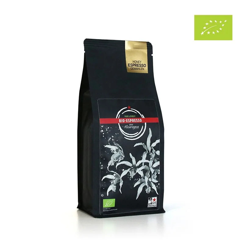 Espresso "Honey" (organic), 250g, ground