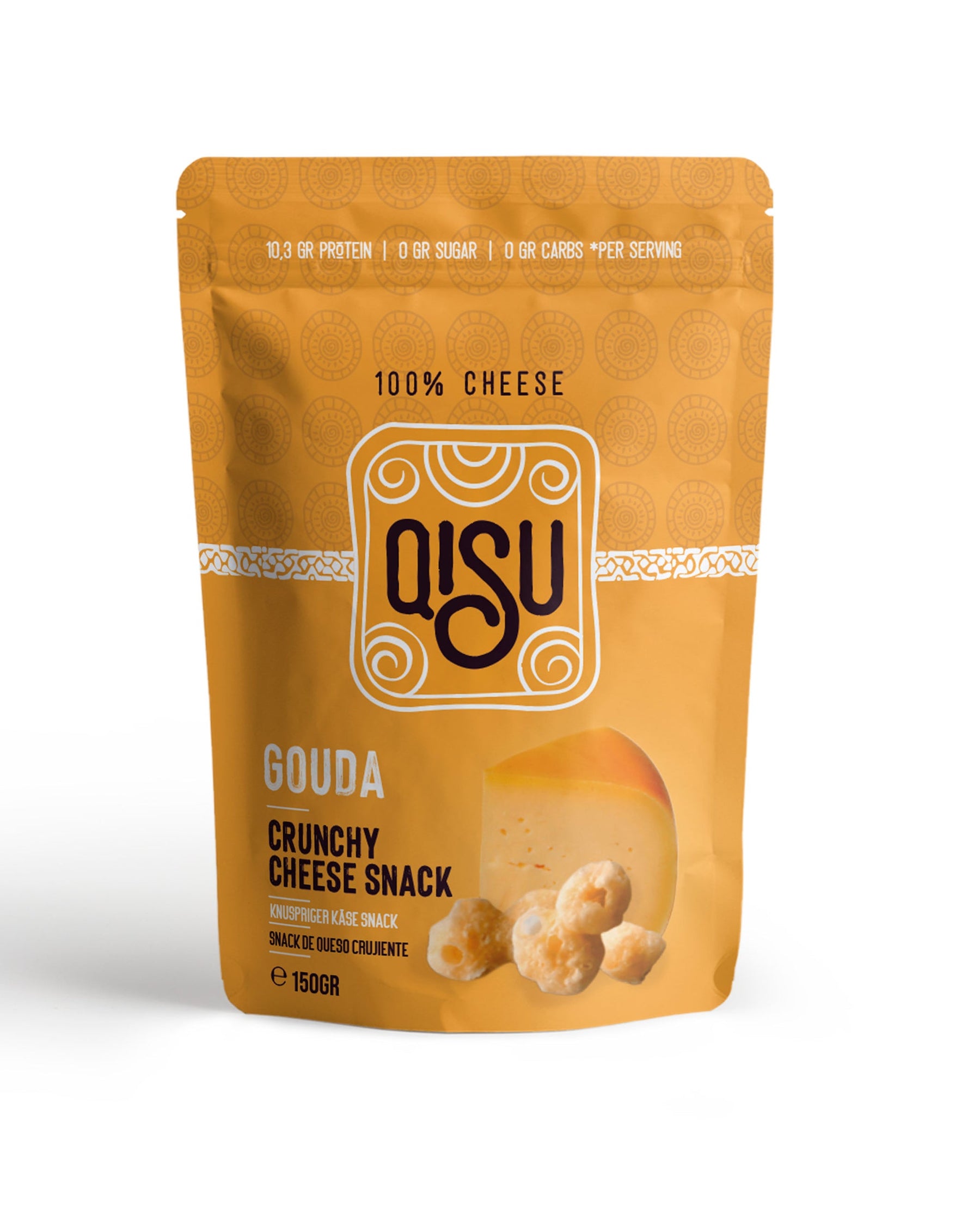 Crunchy Gouda Cheese Snack | 100% Real Cheese, Irresistible Crunch | 50g