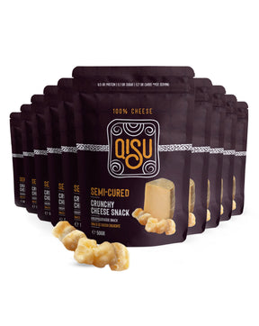 Crunchy Semi-cured Cheese Snack | 100% Real Cheese, Irresistible Crunch | 50g