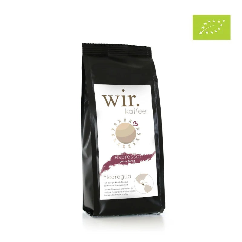 wir.kaffee Espresso (bio), 250g, en grains entiers