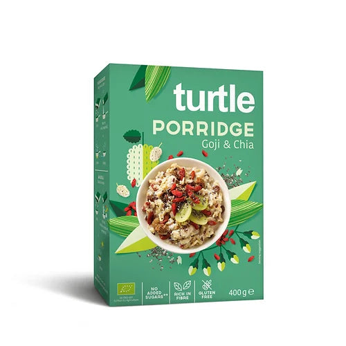 Turtle Organic Porridge Goji & Chia GLUTENFREE