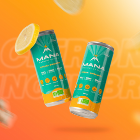 MANA Natural Energy Lemon & Ginger, 250 ml