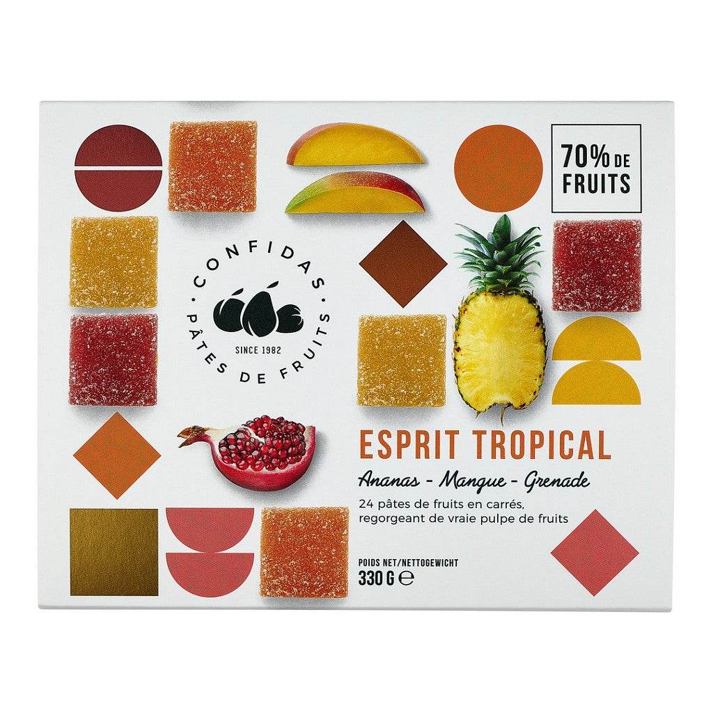 Pâtes de Fruits 'Esprit Tropical' – 70% Pure Tropical Fruit