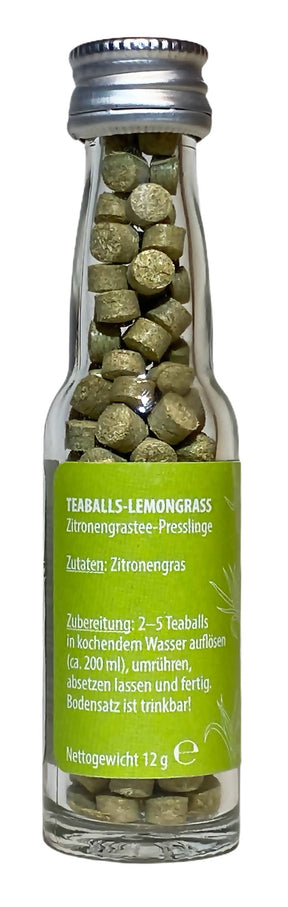 TEABALLS — ORGANIC lemongrass | naturally cloudy | 150 TEABALLS