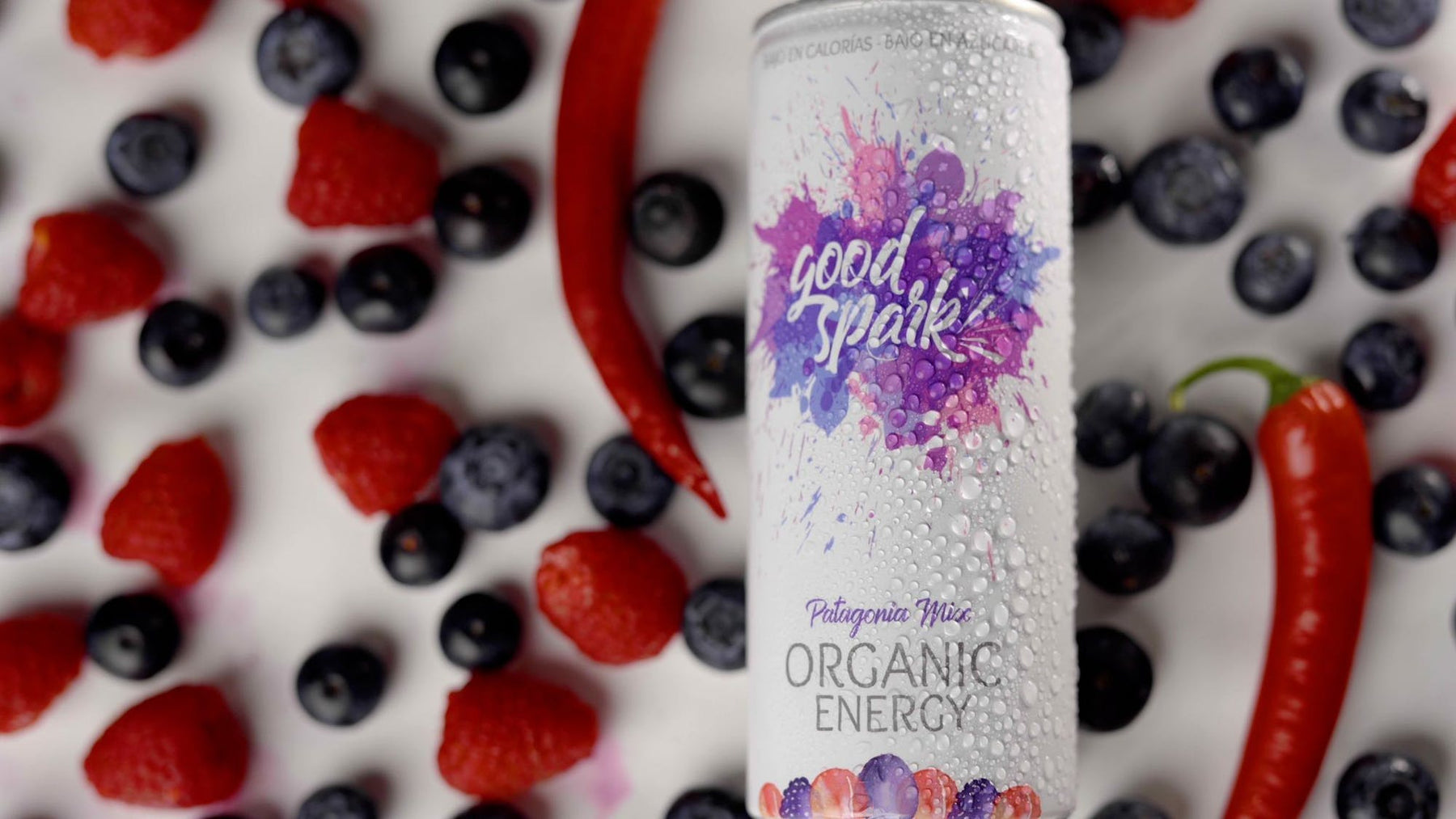 Organic energy drink Good Spark Patagonia Mix