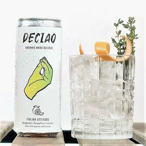 DECIAO HARD SELTZER - ITALIAN ATTITUDE | Bergamot | Grapefruit | Lemon