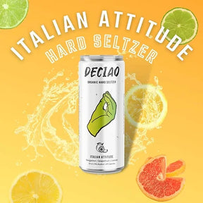 DECIAO HARD SELTZER - ITALIAN ATTITUDE | Bergamot | Grapefruit | Lemon