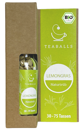 TEABALLS — ORGANIC lemongrass | naturally cloudy | 150 TEABALLS